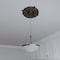 Ekena Millwork Attica PVC Medallion (Canopies up to 5 5/8"), 16"OD x 3 1/2"ID x 1"P, Universal Metallic Rustic Mist CMP16ATERU - alternate 9
